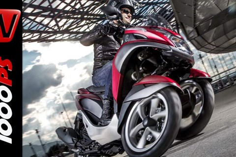 Yamaha Tricity Test | Wintertauglichkeit, Fahrverhalten, Sicherheit