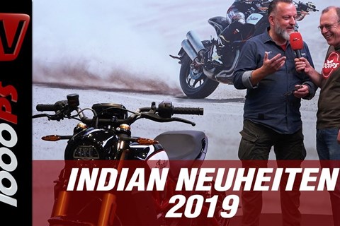 Indian FTR 1200 2019 auf der INTERMOT 2018 - Neuheit im Visier