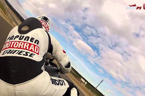 Yamaha YZF-R1 onboard video at Racetrack Alcarraz