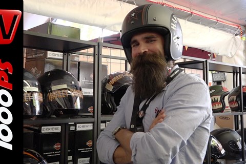 Harley-Davidson Halbschalen und Integralhelme | European Bike Week 2015