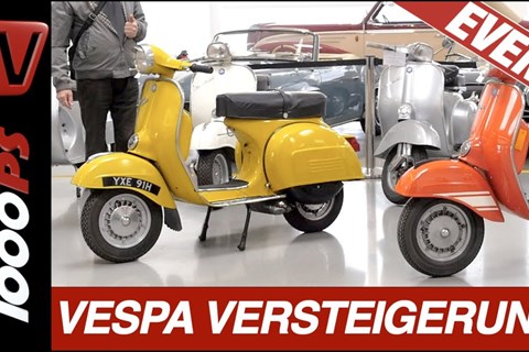 Vespa Auktion - Im Dorotheum werden Moped-Raritäten versteigert.