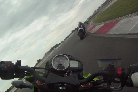 Onboard Kawasaki Z750R Slovakiaring