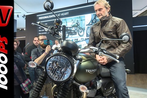 Triumph Motorräder 2017 Premiere | Street Scrambler, Bonneville Bobber