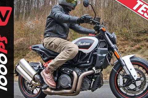 Amerikanischer V2 im nackten Kleid - Indian FTR S 2021 Test