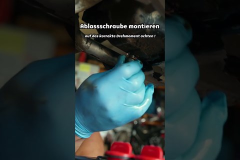 RICHTIG Öl wechseln #shorts #doityourself