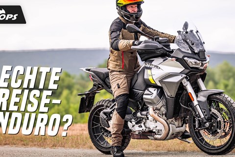 Die Guzzi der Zukunft! Moto Guzzi Stelvio mit Elektronik-Overload im Test