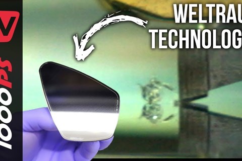 Hightech-Aluspiegel ohne Glas fürs Motorrad! motogadget mo.view