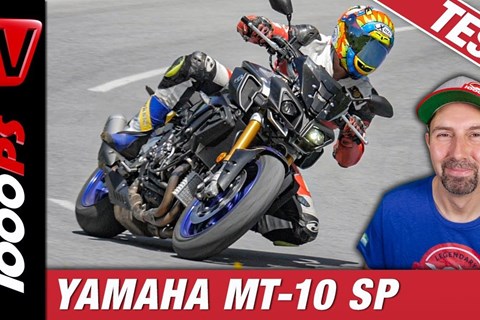 Yamaha MT-10 SP Test in den Alpen
