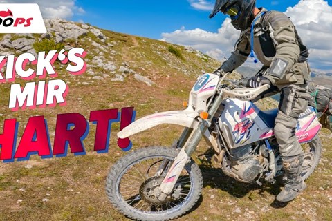 Rallye fahren ohne E-Starter! - Erfahrungsbericht: Yamaha TT 600 S 1994 auf der Seeker Raid 2022