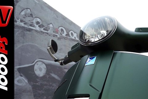Vespa GTS 300 Faber Umbau (Akrapovic, Malossi, Rizoma)