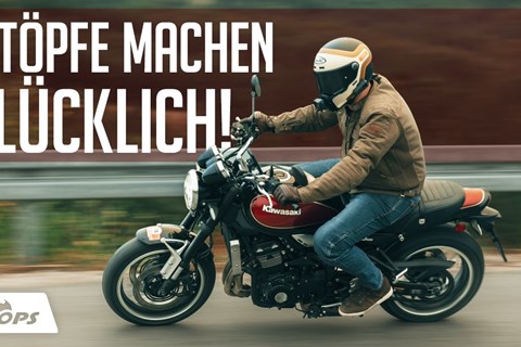 Authentisch Retro! Kawasaki Z900 RS im 2500km Härte-Test auf der Balkan Rally