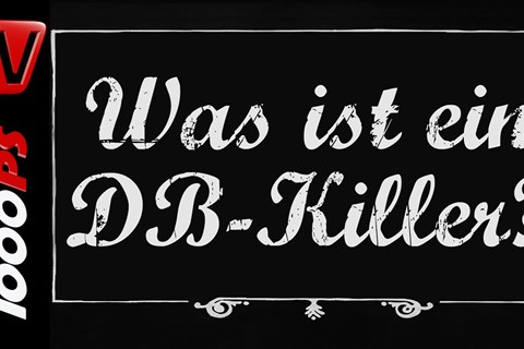 Was ist ein DB-Killer? - Motorrad Lexikon