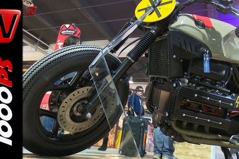 BMW K100  X Scram  Scrambler Sound von Stucki 2Rad @ SWISS MOTO 2016