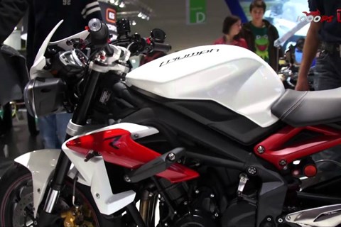 Triumph Street Triple/Street Triple R 2013-Intermot 2012