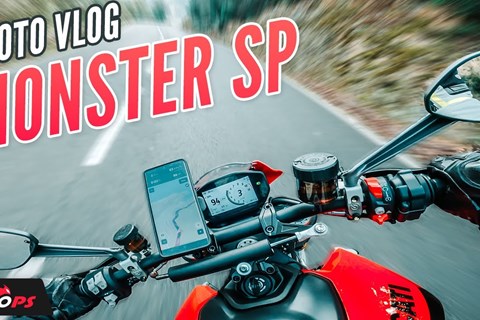 Auf der Lieblingsstraße vollstreckt! - Ducati Monster SP MotoVlog auf der Costa Brava
