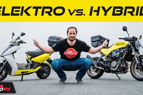 Prototypen-Test klärt! Hybrid-Motorrad oder Elektro - was bringt die Zukunft? Besuch bei Vitesco