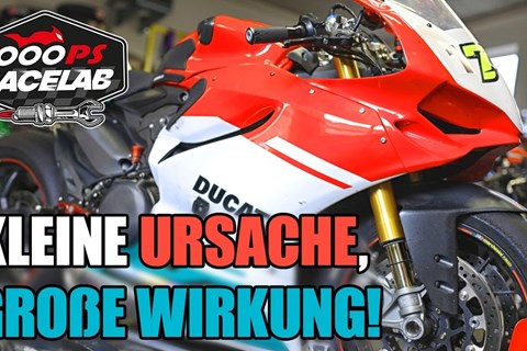 Wieso diese Ducati 1299 Panigale S nicht mehr auf der Rennstrecke funktioniert!