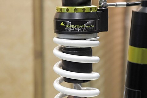 Touratech Elektronisches Federbein News 2013 auf der Eicma 2012