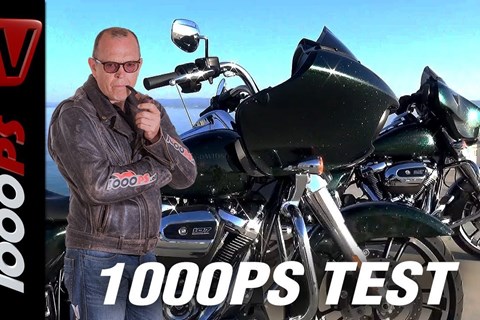 Harley-Davidson Road Glide vs. Street Glide Vergleich - Bagger Test mit Zonko