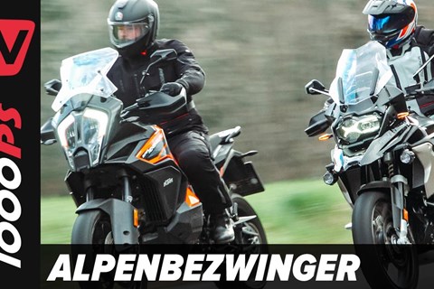 BMW R 1250 GS vs KTM 1290 Super Adventure 2021 - Reiseenduros im Vergleich - Duell an der Spitze