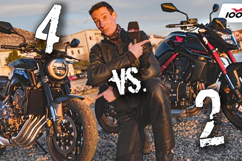 Keine Ähnlichkeiten! Honda CB650R vs. CB750 Hornet - Geschwister im Duell