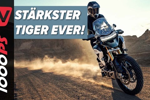 Triumph Tiger 1200 GT, Rally Pro und Explorer neu 2022 - stärker, leichter, handlicher als je zuvor!