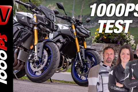 Yamaha MT-09SP vs. MT-10SP - Vergleichstest mit Erfahrungen von der Alpen-Tour