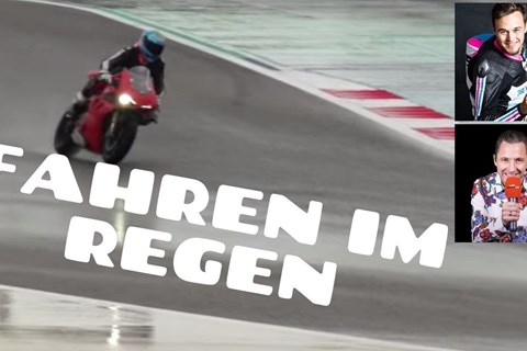 Fahren im Regen auf der Rennstrecke- 1000PS Live mit Rennstrecken YouTube Instruktor Matthias Meindl