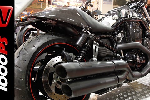 Harley Nightrod mit Kompressor - Tuning Bike - Harley Factory Frankfurt