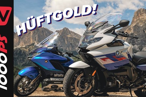 Zu dick für Kehren?! BMW K1600 GT vs. Honda GL1800 Goldwing im Alpen-Vergleichs-Test 2022