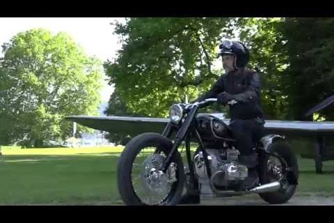 BMW R5 Hommage Conceptbike Sound und Fahraufnahme