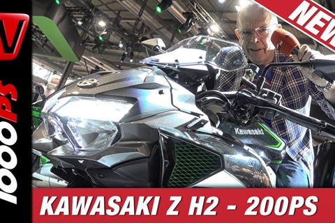 Kawasaki Z H2 First Look auf der EICMA - Kompressor Nakedbike - Was dürfen wir uns erwarten?