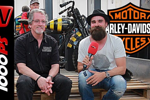 Bike-Talk mit K.OT | Harley-Davidson Chefdesigner Ray Drea | Wheels & Waves 2015