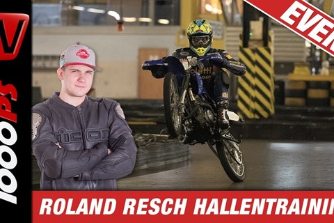 Driften in der Karthalle - Stürzen erlaubt! Roland Resch Hallentraining!