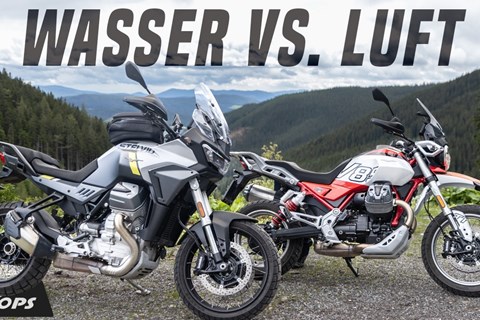 Guzzis im Familien-Duell! Moto Guzzi V85 TT vs. Moto Guzzi Stelvio