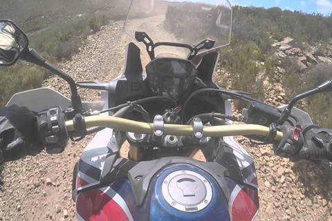 Honda Africa Twin 2016 - Offroad DCT Test