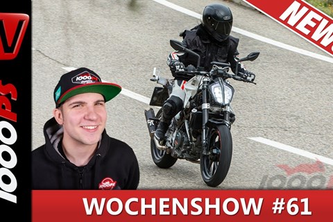KTM 390 Duke Erlkönig, kleine Africa Twin und vieles mehr! 1000PS Wochenshow #61