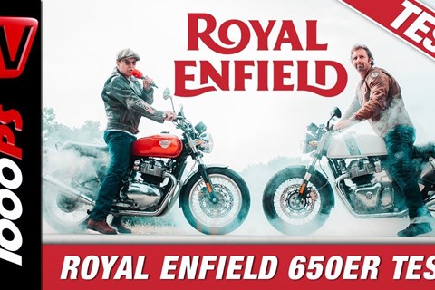 Royal Enfield Continental GT 650 und Interceptor 650 Test 2019 - ein episches Intro!