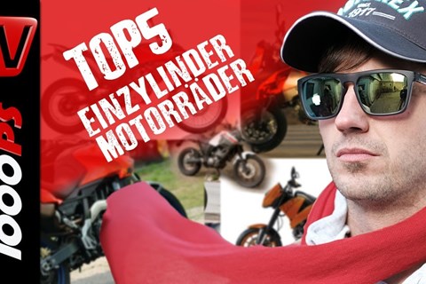 Top 5 - Einzylinder Motorräder! Auf der Suche nach günstigen Dampfhämmern!