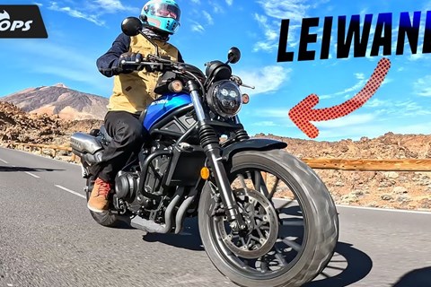 Was bedeutet leiwand? Die Antwort - Honda CL500 Scrambler