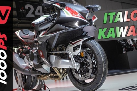Krasse Karboneisen mit Kawa-Technik! Bimota Neuheiten 2022 von der EICMA