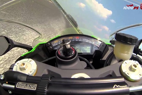 Kawasaki ZX-10R Öhlins Onboard @ Pannoniaring