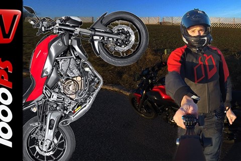 Yamaha MT-07 - Erfahrungen - Onboard Session