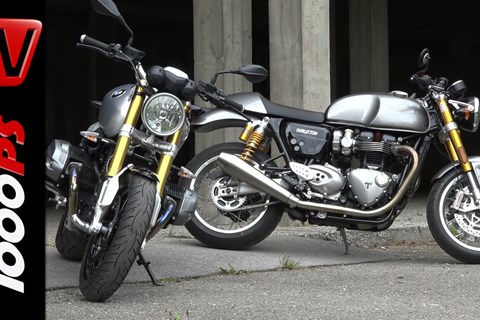 Triumph Thruxton R gegen BMW R nineT | Die Entscheidung