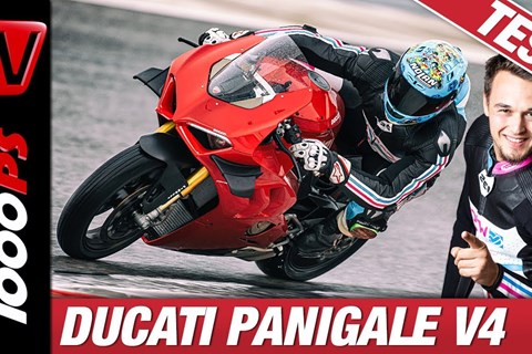 Ducati Panigale V4 2020 - Härtetest im Regen auf der Rennstrecke
