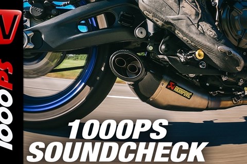Yamaha MT-07 2018 Akrapovic Soundcheck
