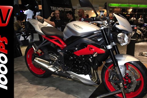 Triumph Street Triple Rx 2015 - Neuerungen im Überblick