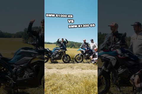 BMW-Duell aber wer gewinnt? #bmws1000xr #bmwr1300gs