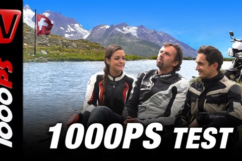 Triumph Street Triple R gegen das Topmodell RS Straßen Test 2018- Fahrwerk, Bremsen, Reifen