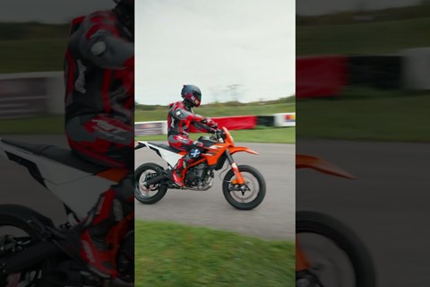 Was alles mit einer 125er möglich ist 😵 #ktm #ktmisleiwand #smcr #rst